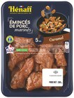 Émincés de porc marinés au caramel - HÉNAFF - Intermarché à Angers Émincés de porc marinés au caramel - HÉNAFF en promo chez Intermarché Angers à 4,59 €