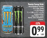 Energy Drink Mango Loco Angebote von Monster bei EDEKA Gera für 0,99 €
