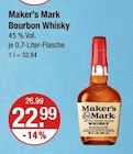 Aktuelle Whiskey Angebote bei V-Markt in München Aktuelles Bourbon Whisky Angebot bei V-Markt in München ab 22,99 €