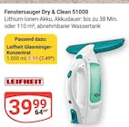 Fenstersauger Dry & Clean 51000 im Angebot bei GLOBUS in Neuwied Fenstersauger Dry & Clean 51000 Angebote von Leifheit bei GLOBUS Neuwied für 39,99 €