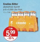 Bitter im V-Markt Prospekt Bitter von Crodino im aktuellen V-Markt Prospekt für 5,99 €
