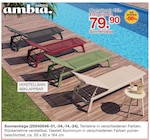 Sonnenliege bei Möbelzentrum Pforzheim im Prospekt "" für 79,90 €
