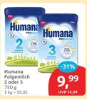 Folgemilch 2 von Humana im aktuellen budni Prospekt