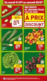 Offre Tomate dans le catalogue Aldi du moment à la page 2