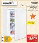 Gefrierschrank GS80-040E von Exquisit im aktuellen Marktkauf Prospekt