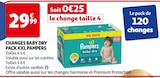 CHANGES BABY DRY PACK XXL - PAMPERS en promo chez Auchan Supermarché Saint-Denis à 29,99 €