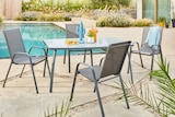 TABLE DE JARDIN - GARDENSTAR à 99,00 € dans le catalogue Auchan Hypermarché