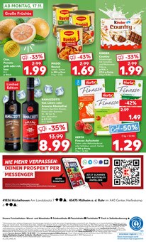 Ravioli im Kaufland Prospekt "Aktuelle Angebote" mit 62 Seiten (Mülheim (Ruhr))