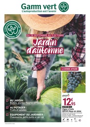 Catalogue Gamm Vert à Ambilly, avec 14 pages Prospectus Gamm Vert à Ambilly, "Jardin d'automne", 14 pages, 28/09/2022 - 09/10/2022
