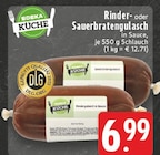 Rindergulasch im Angebot bei EDEKA in Melle Rindergulasch Angebote von EDEKA KÜCHE bei EDEKA Melle für 6,99 €