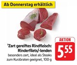 Aktuelle Rindfleisch Angebote bei E center in Reutlingen Aktuelles Rinderfilets Angebot bei E center in Reutlingen ab 5,55 €