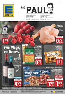 Aktueller EDEKA Prospekt für Büren und Ungebung, Seiten zum blättern EDEKA Prospekt Aktuelle Angebote mit Seiten in Büren und Umgebung
