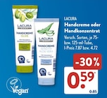 Handcreme oder Handkonzentrat von BODY im aktuellen ALDI SÜD Prospekt für 0,59 €