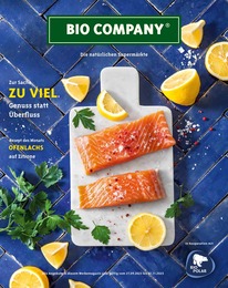 Biomärkte Prospekt von Bio Company Bio Company Prospekt: Die natürlichen Supermärkte, 24 Seiten, 27.09.2023 - 01.11.2023
