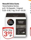 Espresso Intenso Angebote von Nescafé Dolce Gusto bei GLOBUS Bruchsal für 3,99 €