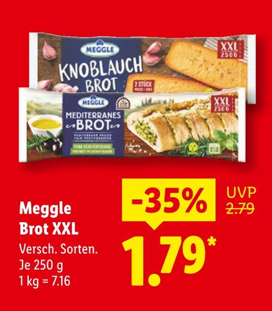 Mediterranes Brot XXL