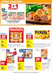 Offre Pizza surgelée dans le catalogue Carrefour du moment à la page 20