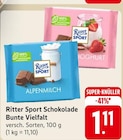 Schokolade Bunte Vielfalt Angebote von Ritter Sport bei E center Neustadt für 1,11 €