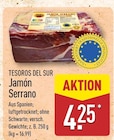 Jamón Serrano im Angebot bei ALDI Nord in Bremen Jamón Serrano Angebote von TESOROS DEL SUR bei ALDI Nord Bremen für 4,25 €