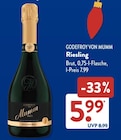 Aktuelle Mumm Angebote bei ALDI SÜD in Mainz Aktuelles Riesling Angebot bei ALDI SÜD in Mainz ab 5,99 €