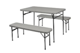 Table et bancs de camping pliables - CARREFOUR dans le catalogue Carrefour