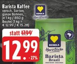 Barista Kaffee Brazil Angebote von EDEKA Herzstücke bei EDEKA Wesel für 12,99 €
