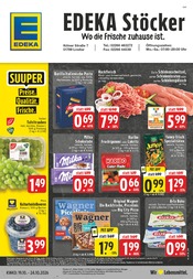 EDEKA Supermarkt Prospekt der aktuellen Woche mit 28 Seiten, gültig von 19.10.2026 bis 24.10.2026, in Lindlar und Umgebung Aktueller EDEKA Supermarkt Prospekt in Lindlar und Umgebung, "Aktuelle Angebote" mit 28 Seiten, 19.10.2026 - 24.10.2026