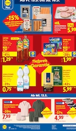 Lidl Mineralwasser im Prospekt 