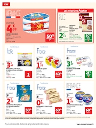 Prix et réduction Mozzarella dans le prospectus Auchan Hypermarché en cours Offre Mozzarella dans le catalogue Auchan Hypermarché du moment à la page 10