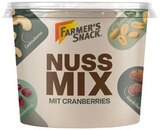 Nuss Mix mit Cranberries Angebote von Farmer's Snack bei REWE Marl für 2,69 €