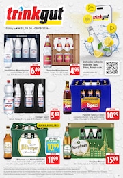 Supermarkt Prospekt von Trinkgut Hagenbach Trinkgut Prospekt: "Aktuelle Angebote", 6 Seiten, 03.08.2026 - 08.08.2026