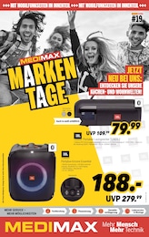 MEDIMAX Prospekt für Aschersleben mit 9 Seiten Der aktuelle MEDIMAX Prospekt "MARKENTAGE." mit Seiten (Aschersleben)