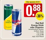Aktuelles Energy Drink oder Organics Angebot bei WEZ in Löhne ab 0,88 €