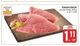 EDEKA Hausen - Schweineschnitzel Angebot im Prospekt Schweineschnitzel bei EDEKA im Hausen Prospekt für 1,11 €