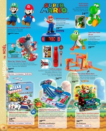 Prix et réduction Super Mario dans le prospectus La Grande Récré en cours Offre Super Mario dans le catalogue La Grande Récré du moment à la page 78