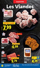 Poulet Angebote im Prospekt "Offres Flash !" von Lidl auf Seite 6