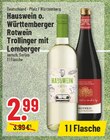 Trinkgut Wesel - Hauswein o. Württemberger Rotwein Trollinger mit Lemberger Angebot im Prospekt Hauswein o. Württemberger Rotwein Trollinger mit Lemberger bei Trinkgut im Wesel Prospekt für 2,99 €
