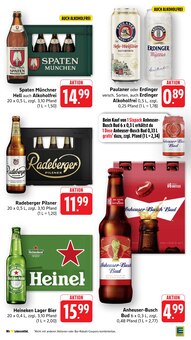 Bier im aktuellen E center Prospekt (Konstanz) Bier im E center Prospekt "Aktuelle Angebote" mit 55 Seiten (Konstanz)