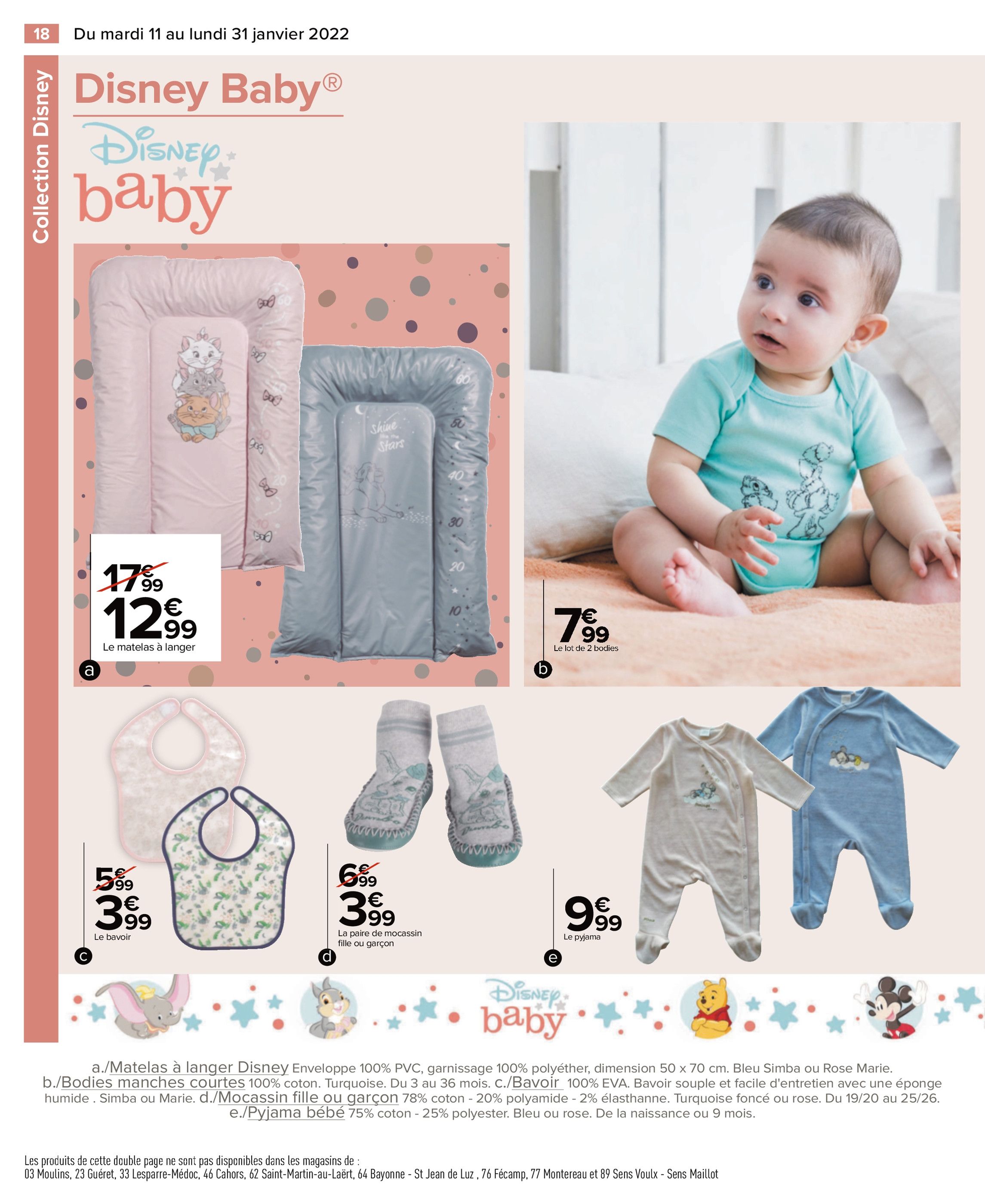 Body Bebe Auchan Promo Et Prix Dans Le Catalogue Du Moment