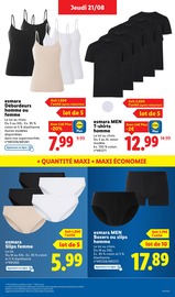 Lingerie Femme Angebote im Prospekt "XXL GRAND FORMAT MINI PRIX" von Lidl auf Seite 47