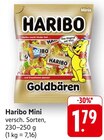 Mini im Angebot bei E center in Ludwigsburg Mini Angebote von Haribo bei E center Ludwigsburg für 1,79 €