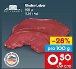 Rinder-Leber Angebote von Gut Ponholz bei Netto Marken-Discount Solingen für 0,50 €