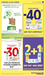 Prix et réduction Couches dans le prospectus Intermarché Super en cours Offre Couches dans le catalogue Intermarché Super du moment à la page 3