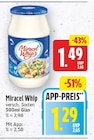Miracel Whip für 1,29 € bei E center im Angebot Miracel Whip im aktuellen E center Prospekt