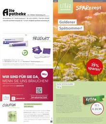 LINDA Premiumapotheke Prospekt für Dortmund mit 3 Seiten LINDA Premiumapotheke Prospekt für Dortmund: "Aktuelle Angebote", 3 Seiten, 01.09.2025 - 30.09.2025