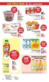Lait en promo dans le catalogue Super U à la page 26