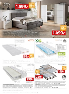 Boxspringbett Angebot im XXXLutz Möbelhäuser Prospekt, gültig von 14.07.2025 bis 20.07.2025 Boxspringbett Angebot im aktuellen XXXLutz Möbelhäuser Prospekt auf Seite 18