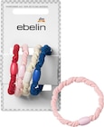 Haargummis gedreht, rot/rosa/weiß/blau von ebelin für 2,25 € bei dm-drogerie markt im Angebot Haargummis gedreht, rot/rosa/weiß/blau von ebelin im aktuellen dm-drogerie markt Prospekt