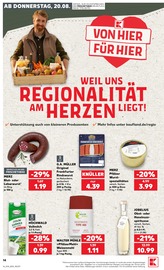 Wurst im Kaufland Prospekt in Frankenthal Aktueller Kaufland Prospekt mit Wurst, "Hier bin ich richtig", Seite 14