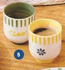Tasses à café en promo chez Super U Tasses à café dans le catalogue Super U